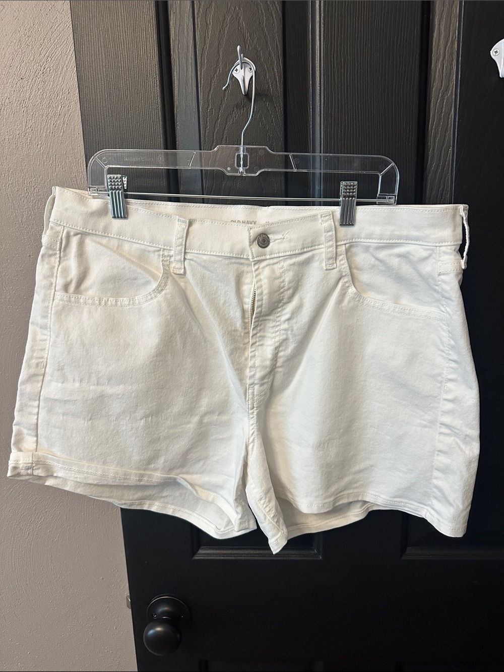 Old Navy White Denim Jean Shorts